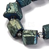 Electroplated Natural Quartz Beads Strands G-G767-02-17-3