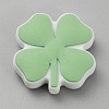 Clover Food Grade Eco-Friendly Silicone Beads SIL-WH0014-29B-1