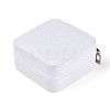 Square PU Leather Jewelry Set Box PAAG-PW0012-05C-2