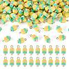 100Pcs Handmade Polymer Clay Charms CLAY-TA0001-96C-1