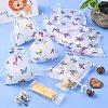 Rectangle Printed Organza Drawstring Bags LS-CON-PW0001-057A-5