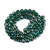 Transparent Glass Beads Strands GLAA-Q107-02A-11-2