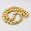 Synthetic Turquoise Beads Strands TURQ-H038-4mm-M-3