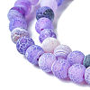 Natural Weathered Agate Beads Strands X-G-G589-6mm-06-4