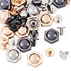 18 Sets 3 Colors Iron Screws FIND-TA0006-28A-3