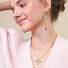 16Pcs 8 Colors Glass Pendants GLAA-GA0001-31-6