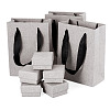 5Pcs Square Paper Jewelry Display Cases CON-TA0001-39A-02-1