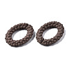 Spray Painted CCB Plastic Linking Rings CCB-Q091-011C-3