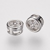 Brass Micro Pave Grade AAA Cubic Zirconia Pendants LS-ZIRC-G086-09P-NR-2