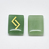 Natural Green Aventurine Cabochons G-T122-26E-2