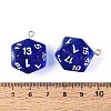 Transparent Acrylic Pendants MACR-O044-03C-3