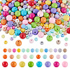 502Pcs 3 Styles Opaque Acrylic Beads OACR-TA0004-34-2