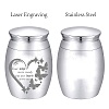 CREATCABIN Alloy Cremation Urn AJEW-CN0001-88B-3