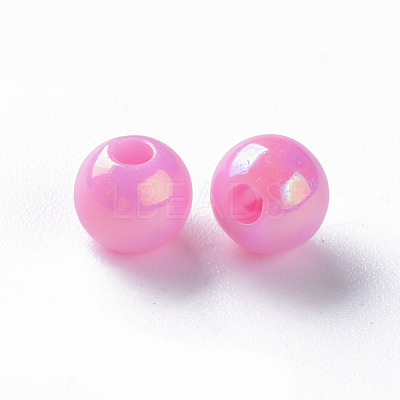 Opaque Acrylic Beads MACR-S370-D6mm-A02-1