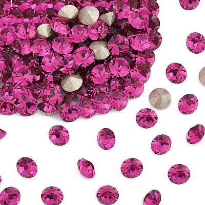 Preciosa&reg MAXIMA Crystal Round Stones Y-PRC-RBSS8-70350-1