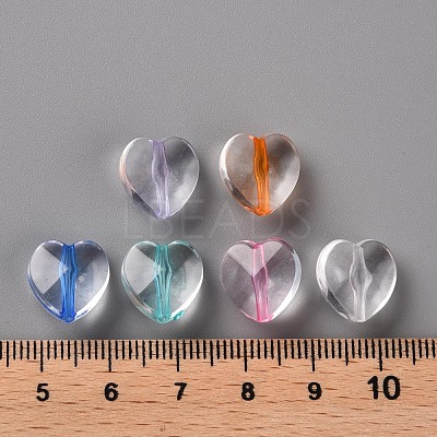 Transparent Acrylic Beads TACR-S154-21A-1