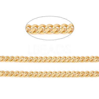 Brass Curb Chain CHC-G012-03G-1
