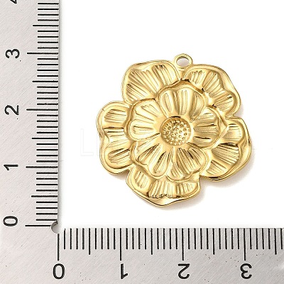 304 Stainless Steel Pendants STAS-S123-04G-04-1