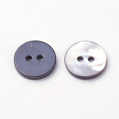 2-Hole Shell Buttons BUTT-L019-02D-1