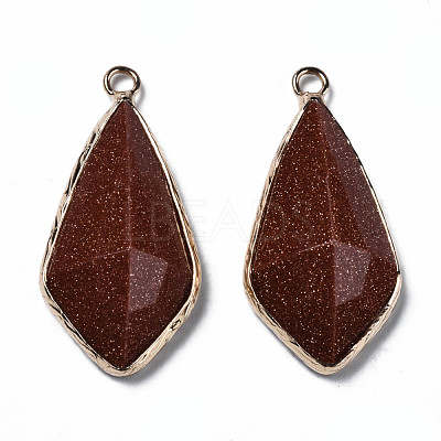 Synthetic Goldstone Charms G-Q998-029E-1