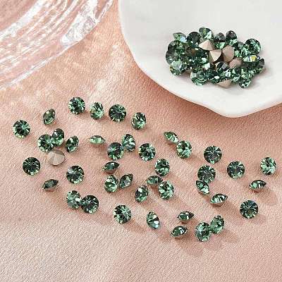 Preciosa&reg MAXIMA Crystal Round Stones Y-PRC-RBSS18-50010-1