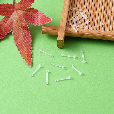 Acrylic Nose Bone Ring AJEW-YW0001-06E-1