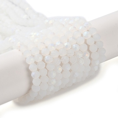 Imitation Jade Glass Beads Strands X1-EGLA-A034-J3mm-MB05-1