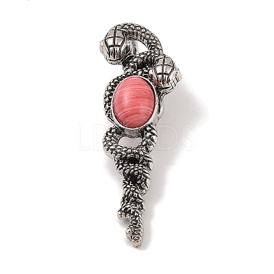 Synthetic Rhodonite Pendants G-A224-03AS-05-1