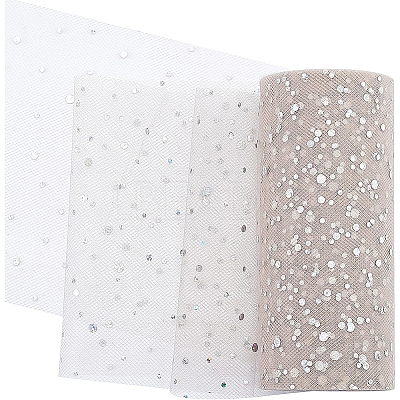 Glitter Sequin Deco Mesh Ribbons OCOR-BC0008-37-1
