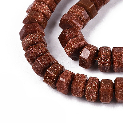 Synthetic Goldstone Beads Strands G-N357-14A-02-1