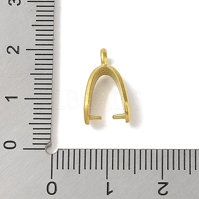 304 Stainless Steel Ice Pick Pinch Bails STAS-Z058-01G-06-1