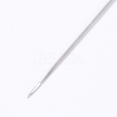 Iron Open Beading Needle X-IFIN-P036-01A-1