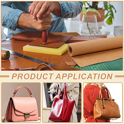 Blended Leather Handicraft Liner Roll for Bags and Purses Material AJEW-WH0817-023A-04-1