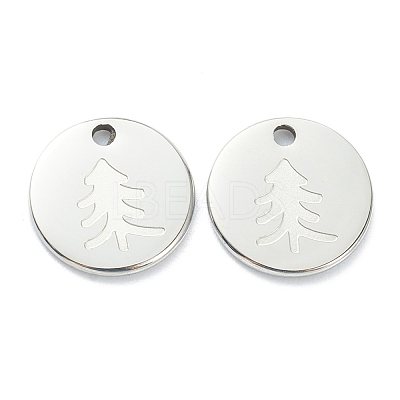 Non-Tarnish 304 Stainless Steel Charms STAS-P280-13P-1