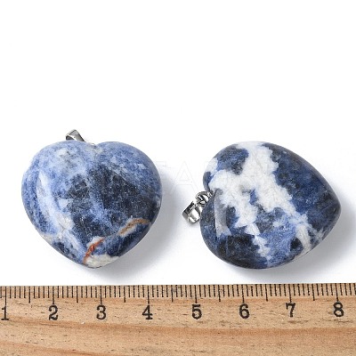 Natural Sodalite Pendants G-A259-02P-04-1