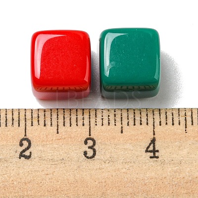 Opaque Acrylic Beads PACR-C006-19-1