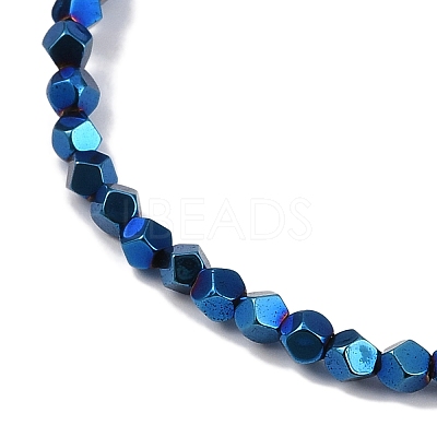 Electroplated Synthetic Non-magnetic Hematite Beads Strands G-A234-G03-01A-1