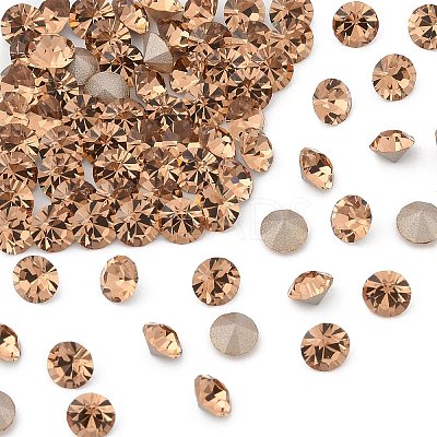 Preciosa&reg MAXIMA Crystal Round Stones Y-PRC-RBSS8-10330-1