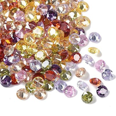 Cubic Zirconia Cabochons ZIRC-M002-4mm-1