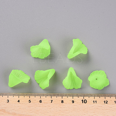 Transparent Acrylic Bead Caps PL551-C18-1