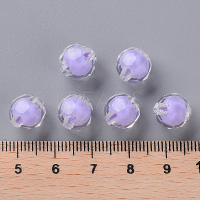 Transparent Acrylic Beads TACR-S152-04A-SS2114-1
