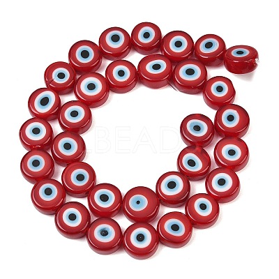 Handmade Evil Eye Lampwork Beads LAMP-C028-02D-1