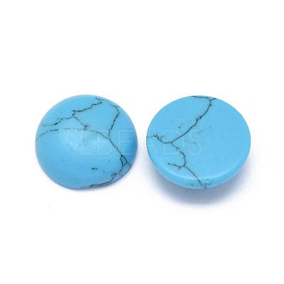 Synthetic Turquoise Cabochons G-G788-D-06-1