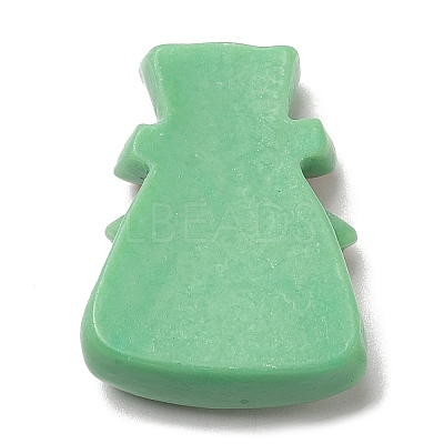 Christmas Theme Opaque Resin Cabochons LS-CRES-M022-02A-1