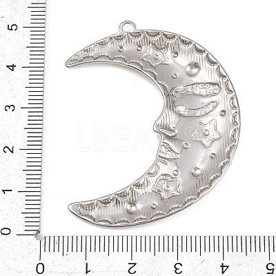 304 Stainless Steel Pendants STAS-P429-01B-A-02-1
