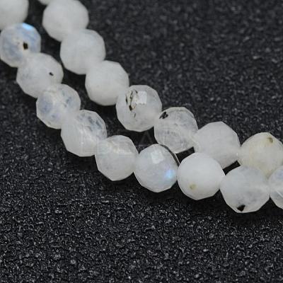 Natural Rainbow Moonstone Beads Strands G-E411-08-4mm-1