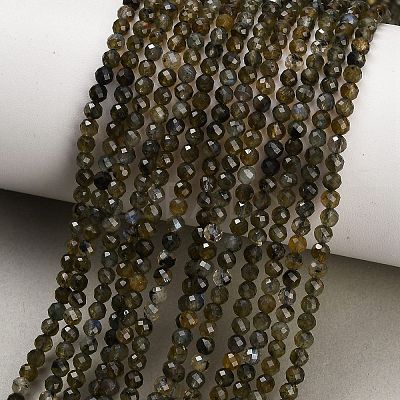 Natural Labradorite Beads Strands GG-CBA9722-A03-3mm-1