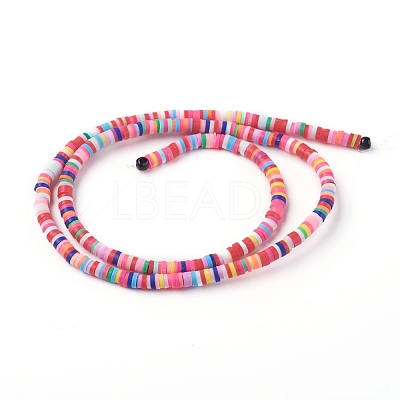 Handmade Polymer Clay Beads CLAY-R067-4.0mm-M1-1