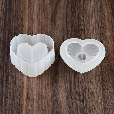 Heart DIY Candle Cup Silicone Molds LS-DIY-Q037-11A-1