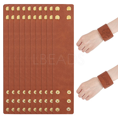 Blank Leather Wide Cord Bracelet BJEW-WH0020-65G-1